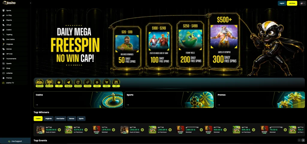 Jasino Crypto Casino